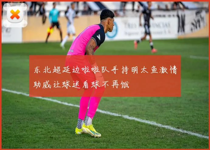 东北超延边啦啦队手持明太鱼激情助威让球迷看球不再饿